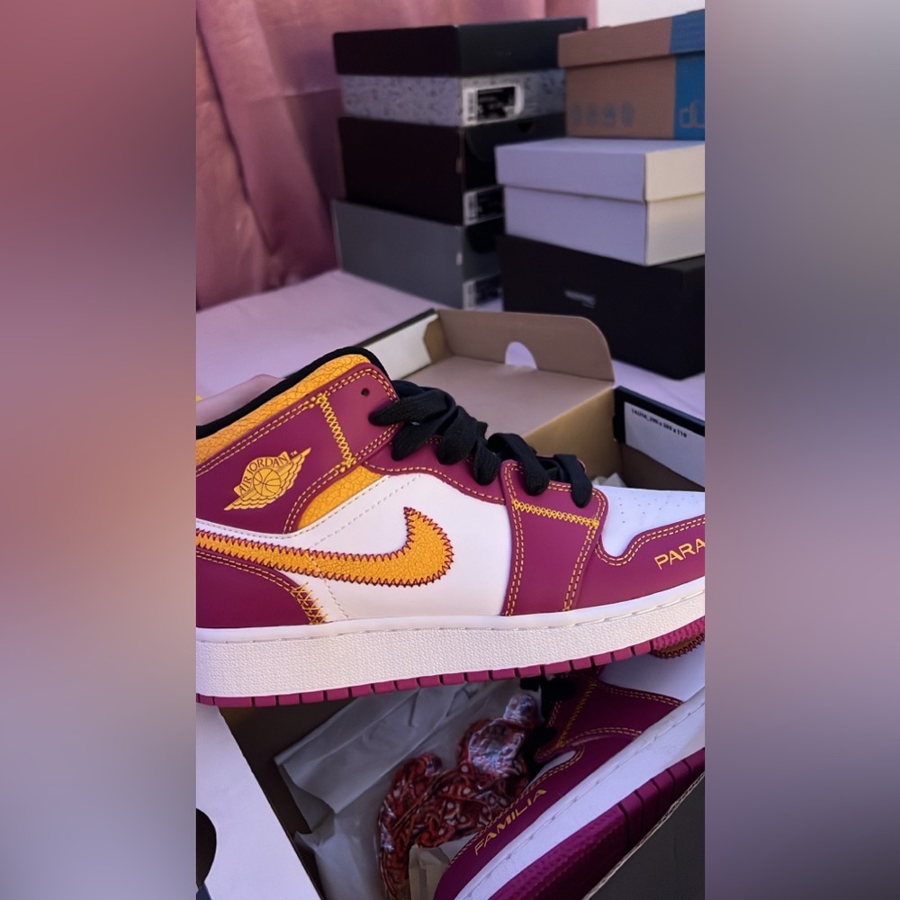 aunthetic día de los muertos jordan 1 size 5.5Y 7.5‎ Women
